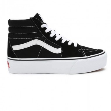 VANS ALTAS PLATAFORMA OLD SKOOL NEGRAS