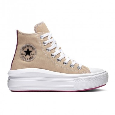 CONVERSE CHUCK TAYLOR MOVE HIGH TOP BEIGE