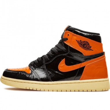 NIKE AIR JORDAN 1 BLACK AND ORANGE