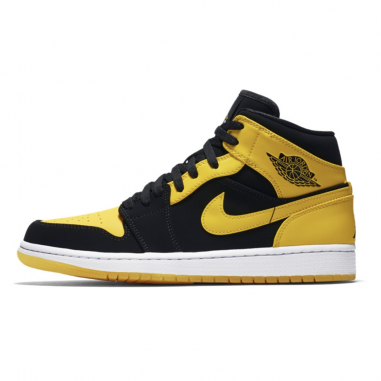 NIKE AIR JORDAN 1 YELLOW AND BLACK