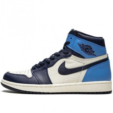 NIKE AIR JORDAN 1 BIANCO E BLU