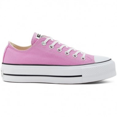 CONVERSE ALL STAR PLATAFORMA ROSA