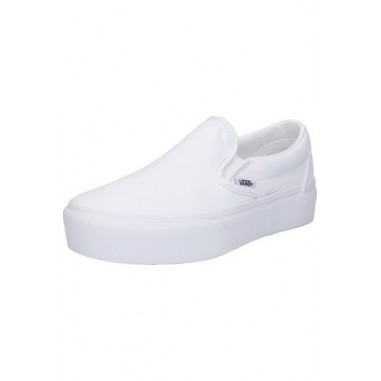 VANS OLD SKOOL BLANCAS SIN CORDONES