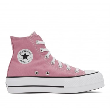 CONVERSE ALL STAR PIATTAFORMA ALTA ROSA