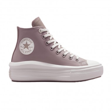 CONVERSE CHUCK TAYLOR MOVE HIGH TOP AUS BEIGEM LEDER