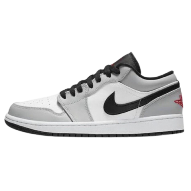 NIKE AIR JORDAN 1 BAJAS GRISES Y BLANCAS