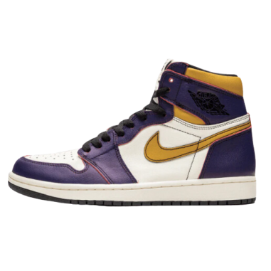 NIKE AIR JORDAN 1 RETRO LILA UND GELB