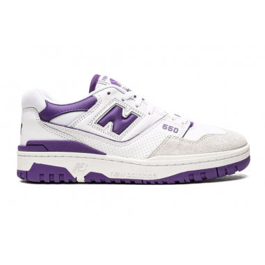 NEW BALANCE 550 Lilacs and Whites