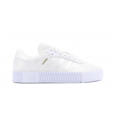 ADIDAS SAMBA Plataforma Blancas