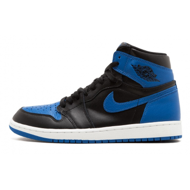 NIKE AIR JORDAN 1 BLAU UND SCHWARZ