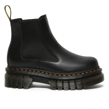 DR Martens Plateaustiefel ohne Schnürsenkel