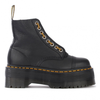 Dr Martens Sinnclair Milled Nappa Gelbe Stiefel