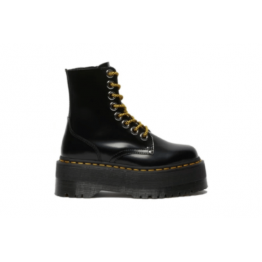 Botas DR Martens Plataforma Cordones Amarillos