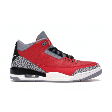 NIKE AIR JORDAN 3 FIRE RED CEMENT