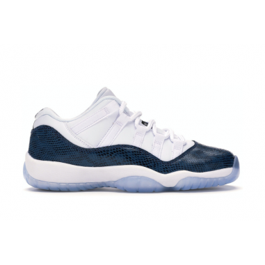 NIKE AIR JORDAN 11 OG LOW NAVY SNAKESKIN