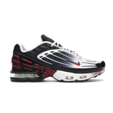 NIKE AIR MAX PLUS 3 NEGRAS Y ROJAS