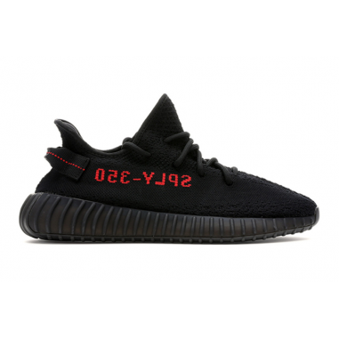 ADIDAS YEEZY 350 V2 BLACK/RED