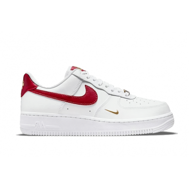 NIKE AIR FORCE ONE BLANCAS ROJAS BAJAS en OFERTA Envio GRATIS