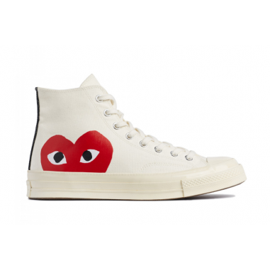 CONVERSE ALL STAR HIGH COMME DES GARÇONS WEISS