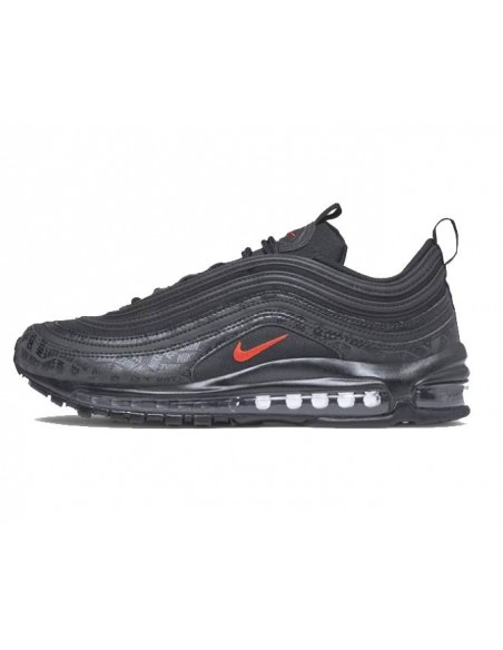 NIKE AIR MAX 97 NEGRO ROJO