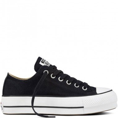 CONVERSE ALL STAR SCHWARZE PLATTFORM