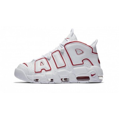 Nike Air More Uptempo Blancas y Rojas