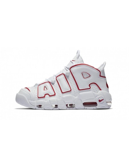 Nike Air More Uptempo Blancas y Rojas