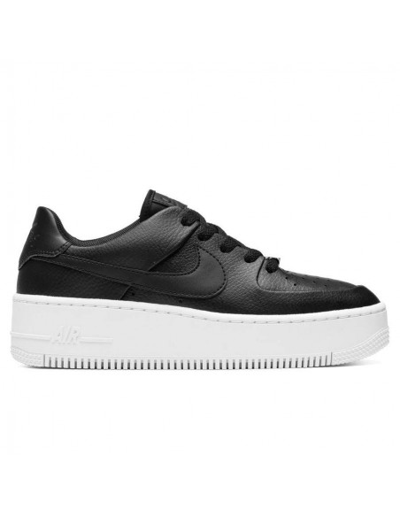 NIKE AIR FORCE ONE PLATFORM BLACK on OFFER FREE Shipping