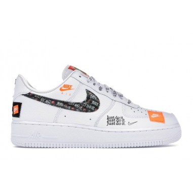 NIKE AIR FORCE ONE JUST DO IT BLANCAS BAJAS