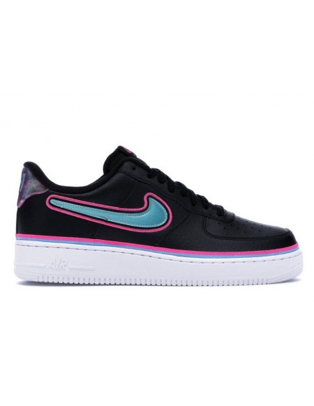 NIKE AIR FORCE ONE 07 LV8 NBA MIAMI NEGRAS en OFERTA Envio GRATIS