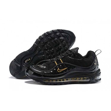 Nike air max negras y doradas best sale