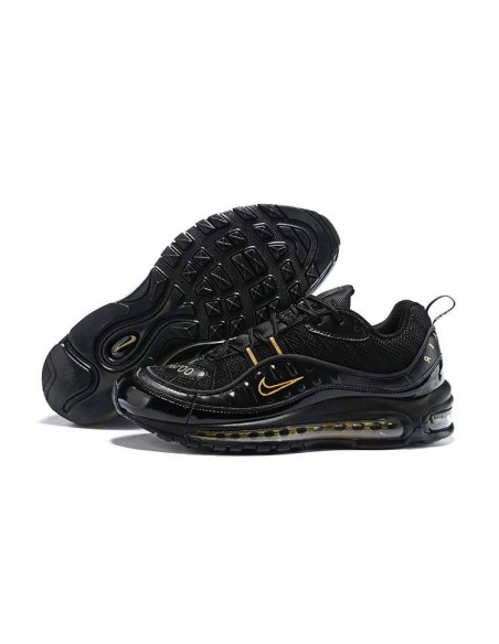 Nike Air Max 98 Negras Doradas