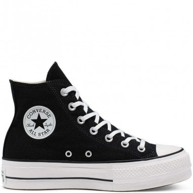 CONVERSE ALL STAR PLATAFORMA ALTAS NEGRAS en OFERTA Envio GRATIS