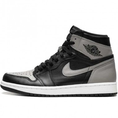 NIKE AIR JORDAN 1 GRAU UND SCHWARZ