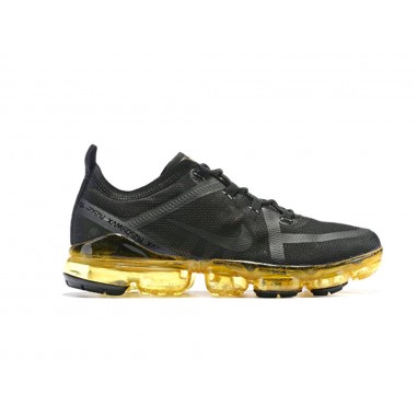 Nike Air VaporMax 2019 Negras/Suela amarilla