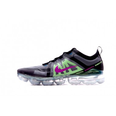 Nike Air VaporMax 2019 Negras/Verdes/Rosas