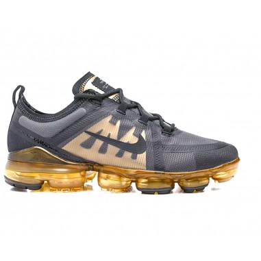 Nike Air VaporMax 2019 Negras y doradas