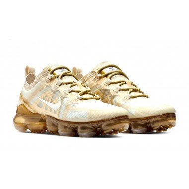 Nike Air VaporMax 2019 Blancas y doradas