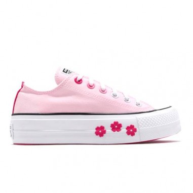 CONVERSE ALL STAR PLATAFORMA FLORES