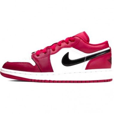 NIKE AIR JORDAN 1 BAJAS ROJAS Y BLANCAS