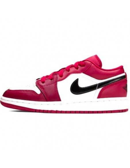 NIKE AIR JORDAN 1 BAJAS ROJAS Y BLANCAS