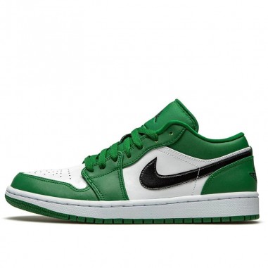 NIKE AIR JORDAN 1 BAJAS VERDES Y BLANCAS