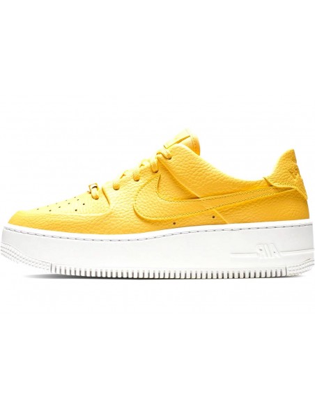 NIKE AIR FORCE ONE PLATAFORMA AMARILLAS