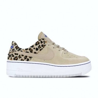 NIKE AIR FORCE ONE PLATAFORMA LEOPARDO