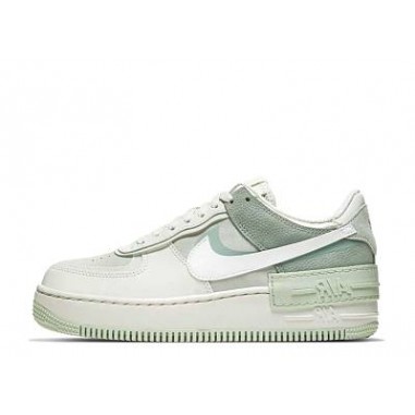 NIKE AIR FORCE ONE SHADOW BLANCA Y VERDE