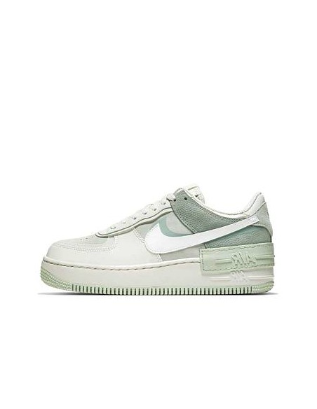 NIKE AIR FORCE ONE SHADOW BLANCA Y VERDE