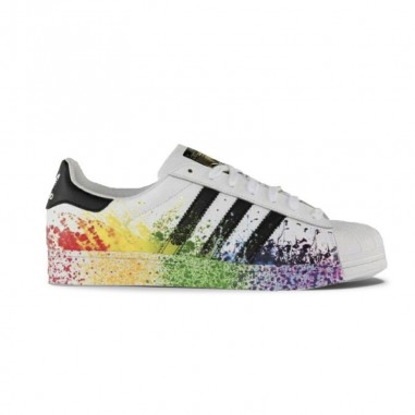 ADIDAS SUPERSTAR PAINT COLOR