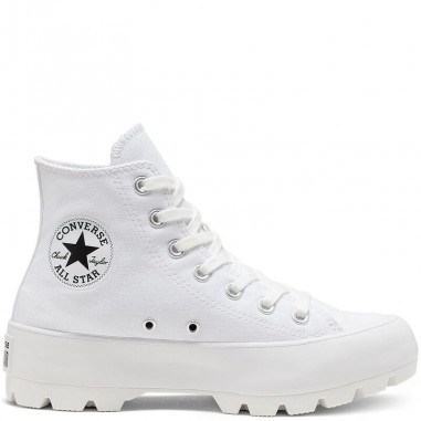 CONVERSE ALL STAR LUGGED HIGH TOP WEISS